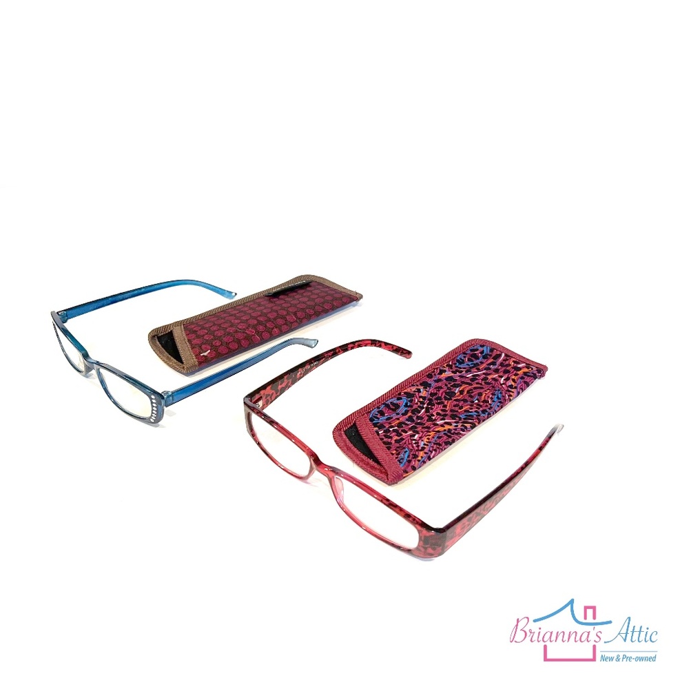 Women's Reading Eyeglasses Fashionable slim - 2 pieces